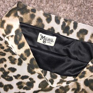 SMYM leopard skirt